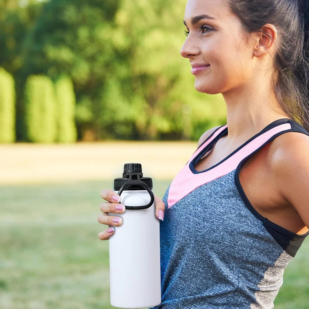 Vacuum Insulated Flask Stainless Steel Water Bottle  Leak-Proof & BPA-Free mug