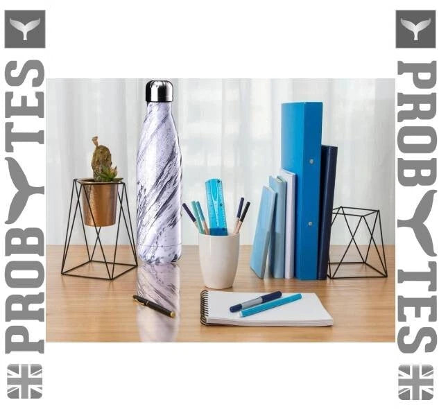 Stainless Steel Water Bottle Double Walled Vacuum Insulated Thermal Flask Sports