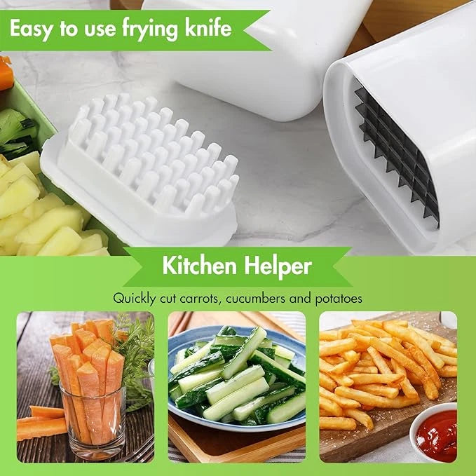 Potato Chopper Chipper Vegetable Cutter French Fries Maker Slicer KitchenTool