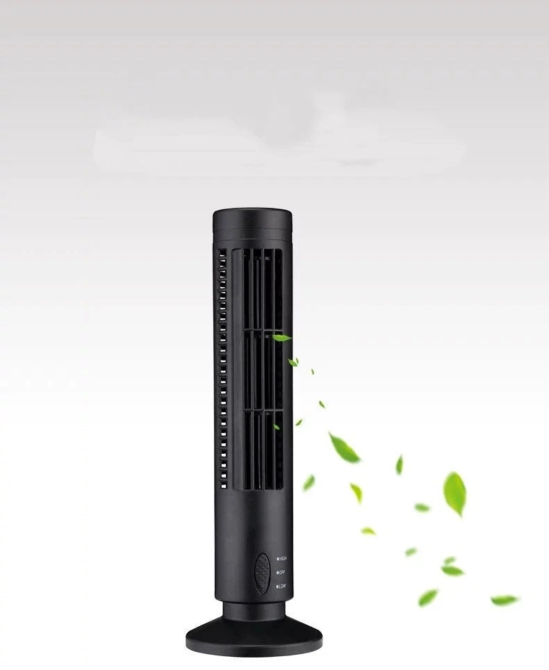 Tower Fan Status Free Standing Air Cooling 3 Speed Oscillating Slim Portable Uk