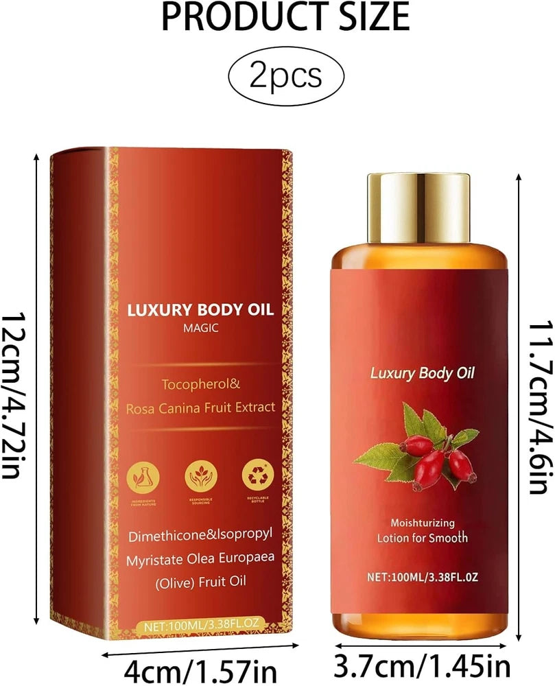 2x100ml - Glow Remedy Oil Skin Tightening [2PCS] Magic Body Firming for Women