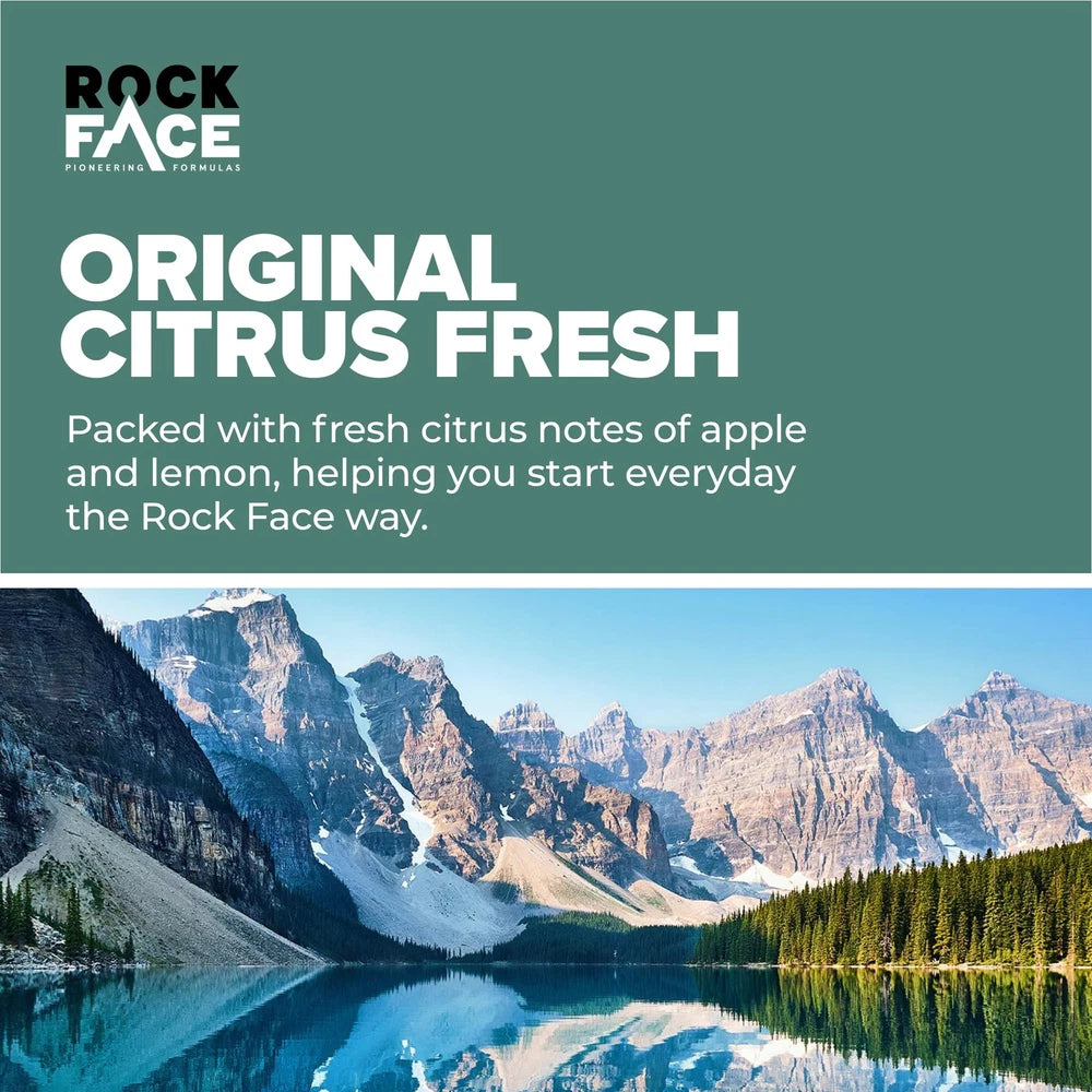 Rock Face Mens Moisturiser - Anti Ageing, Fast Absorbing Face Cream, 100ml,