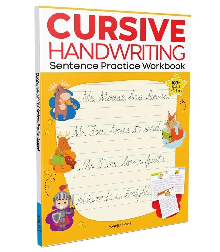 Cursive Handwriting - Sentence Practice Workbook