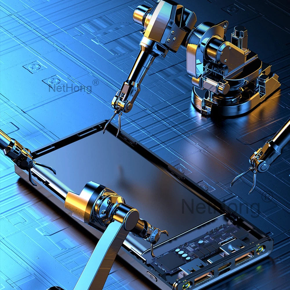 9000000mAh Power Bank Fast Charger Battery Pack Portable 4 USB for Mobile Phone.