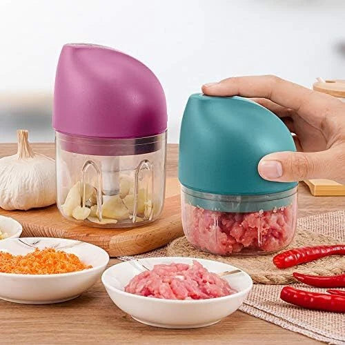 250ml Electric Chopper Mini Food Processor Blender Meat Vegetable Crusher Mixer