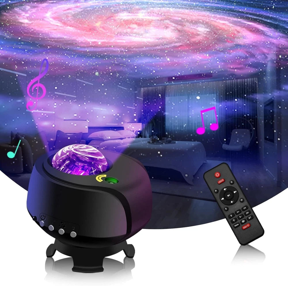 Area Galaxy Projector Lights,Brighter Star Projector,with Changing Nebula
