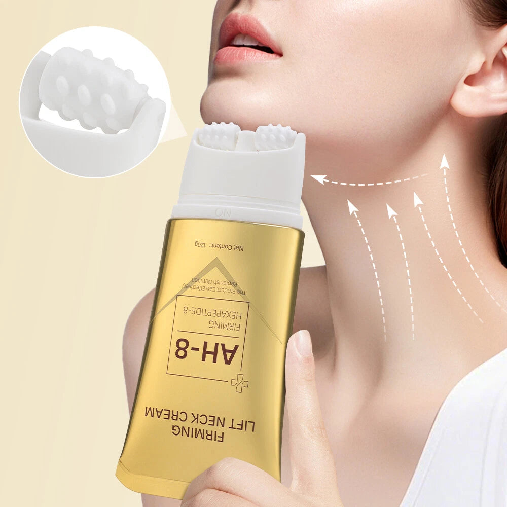 AH 8 Firming Neck Cream for Crepey Skin Body Moisturize Comfort Roller Neck Care