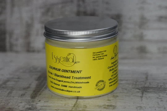 Sulfur Ointment sulphur cream acne blackhead spot zit handmade treatment 200ml