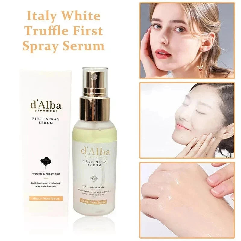 100ml d'Alba White Truffle First Spray Serum Light-weight Face Moisturizer UK