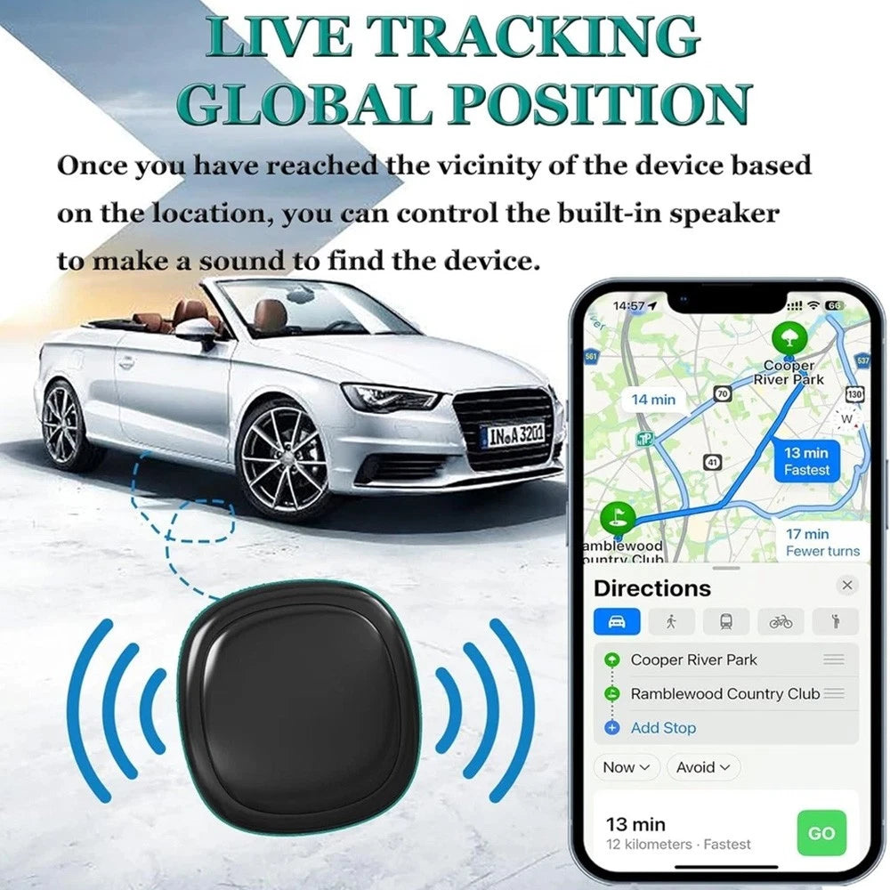 Mini GPS Car Tracker Portable Magnetic Vehicle Bike Tracking Device Wireless UK