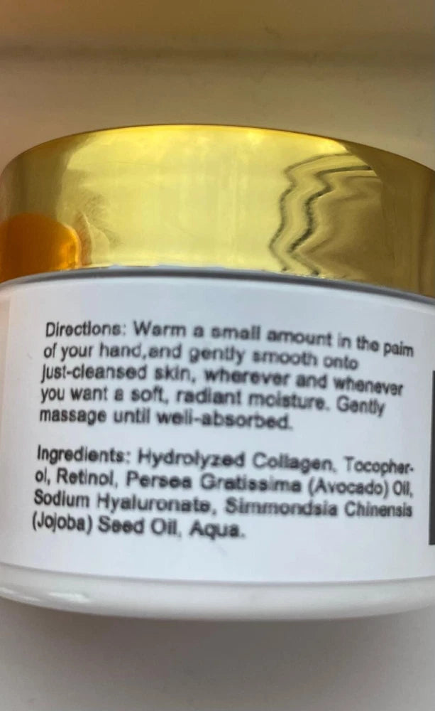 Retinol Collagen Hyaluronic Acid 3% Cream Day Night Anti Ageing Wrinkles Lg 50g