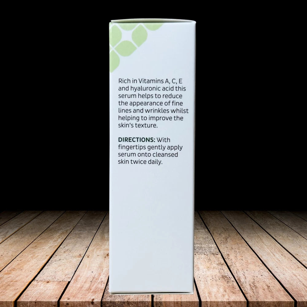 2 X P & P Vitamin A C E, Tri-Active Radiance Serum with hyaluronic acid, 30ml