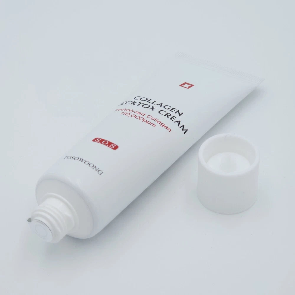 TOSOWOONG Collagen Necktox Cream 50ml Anti Wrinkle Moisturizing K-Beauty