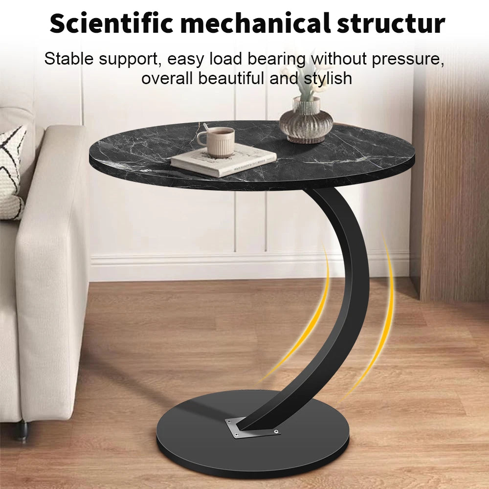 Side Table C Shaped Sofa Small End Table Table Coffee Laptop Living Room Bedroom