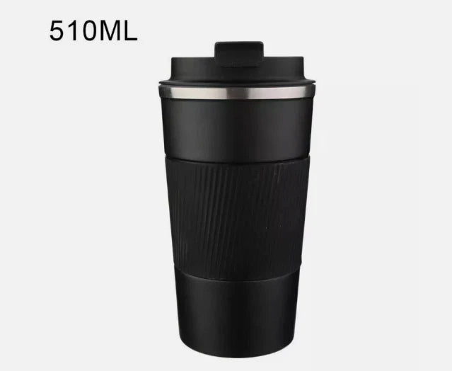 510 ML Stainless Steel Leakproof Insulated Thermal Travel Coffee Mug Cup Flask