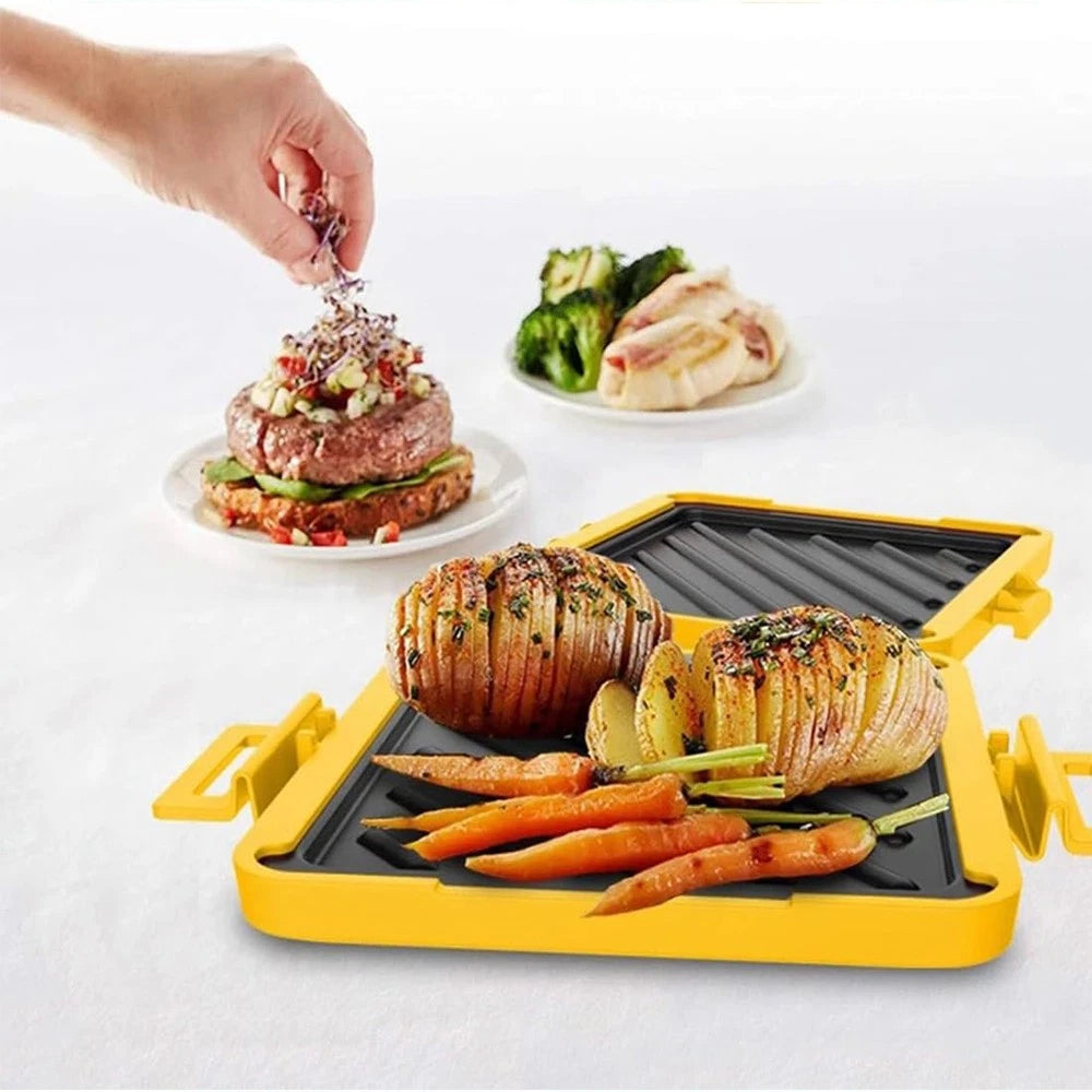 Toasted Sandwich Maker Microwavable Machine Waffle Maker Microwave Oven Toastie