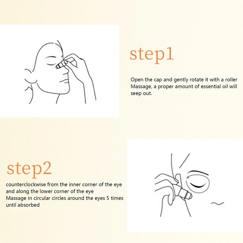 Firming Anti-wrinkle Eye Essence Oil Moisturizing Lutein Vc Retinol Oils