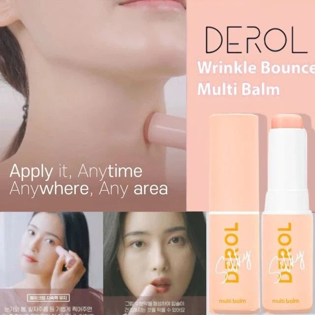 Collagen Wrinkle Bounce Multi-Moisture Balm Stick Hydrating Moisturizing Face UK