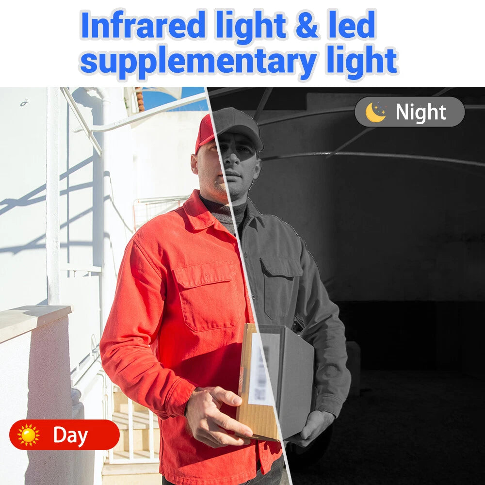 Smart Wireless Video Doorbell Security Streaming Camera Door Bell Intercom HD