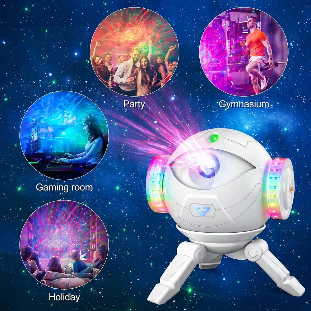 Galaxy Projector Light Bedroom Ceiling Night Star Party Toy Gift Kids Room Decor