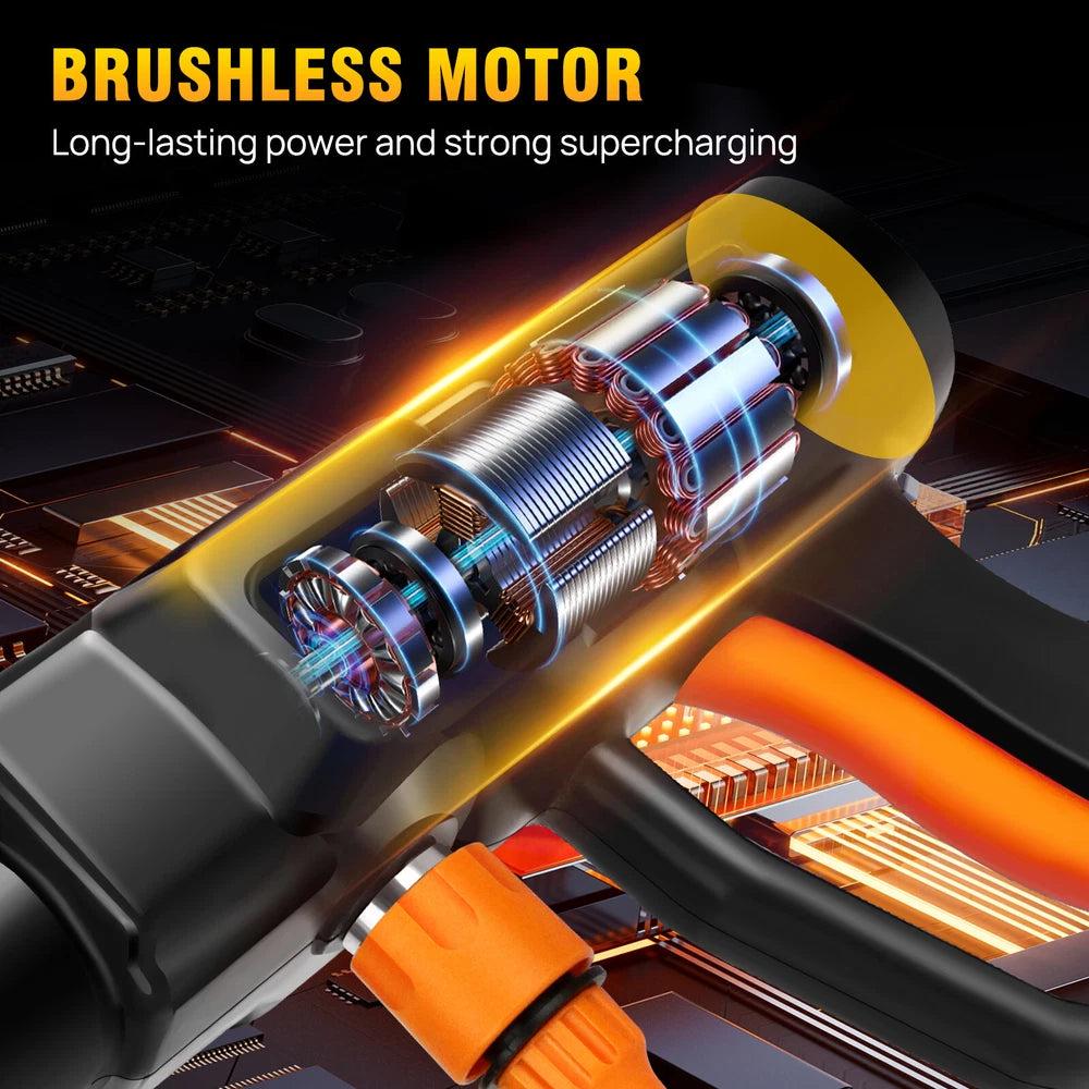 4000W Portable Water Spray Gun 3000PSI for Cleaning Car Wash Machine Water Gun