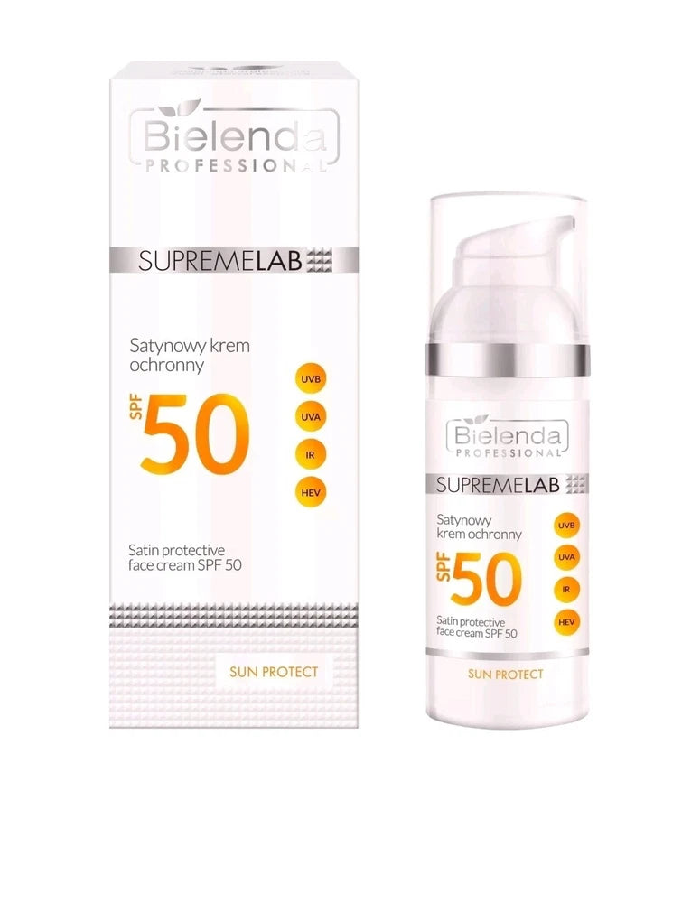 Bielenda Professional Supremelab Satin SPF 50 Protective Face Cream 50ml