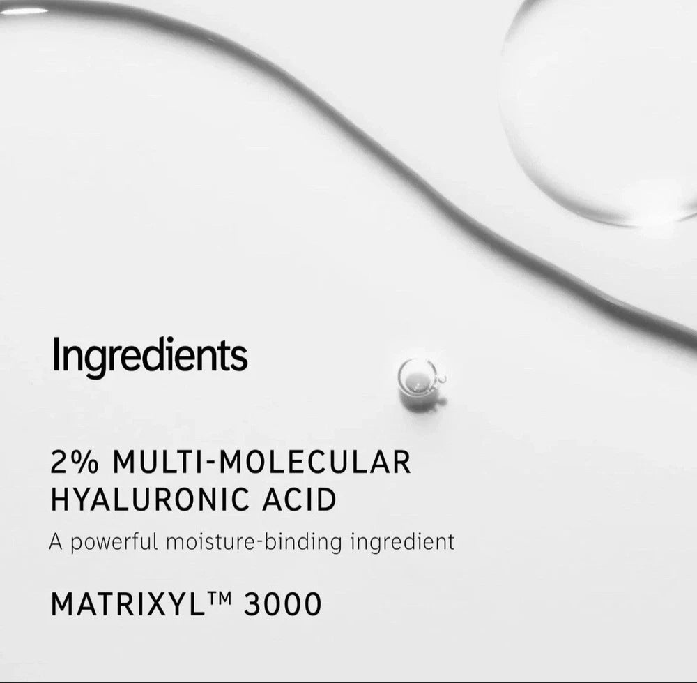 The INKEY List 2% Hyaluronic Acid Face Serum 30ml Hydrating Skincare Combats