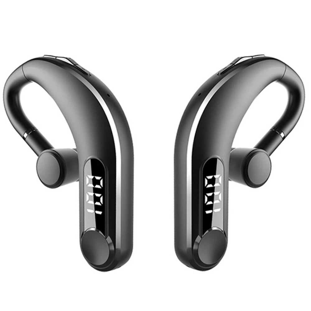 Wireless Earphones Bluetooth Headphones Sports Ear Hook Running Bass Earbuds