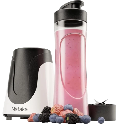 Nataka Personal Blender with Plug-in Power Compact Smoothie & Shake Maker