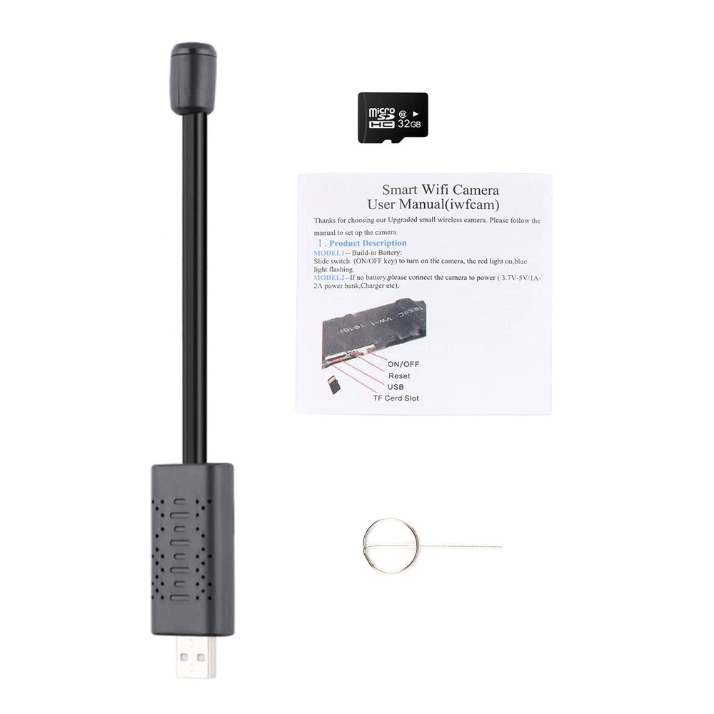 Mini Wireless Wifi IP Camera 1080P HD Home Security Night Vision Cam