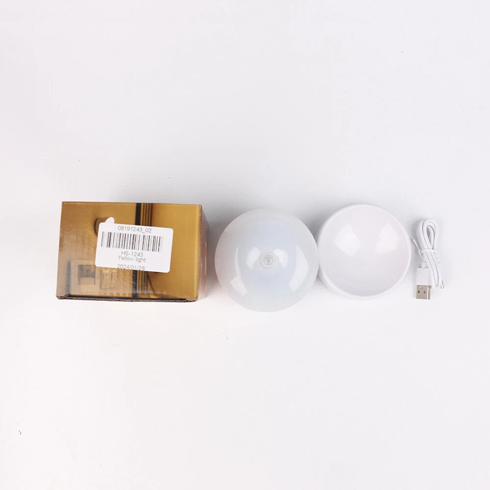 360° Motion Sensor Security LED Light USB Rechargeable Garden Outdoor Night Lamp