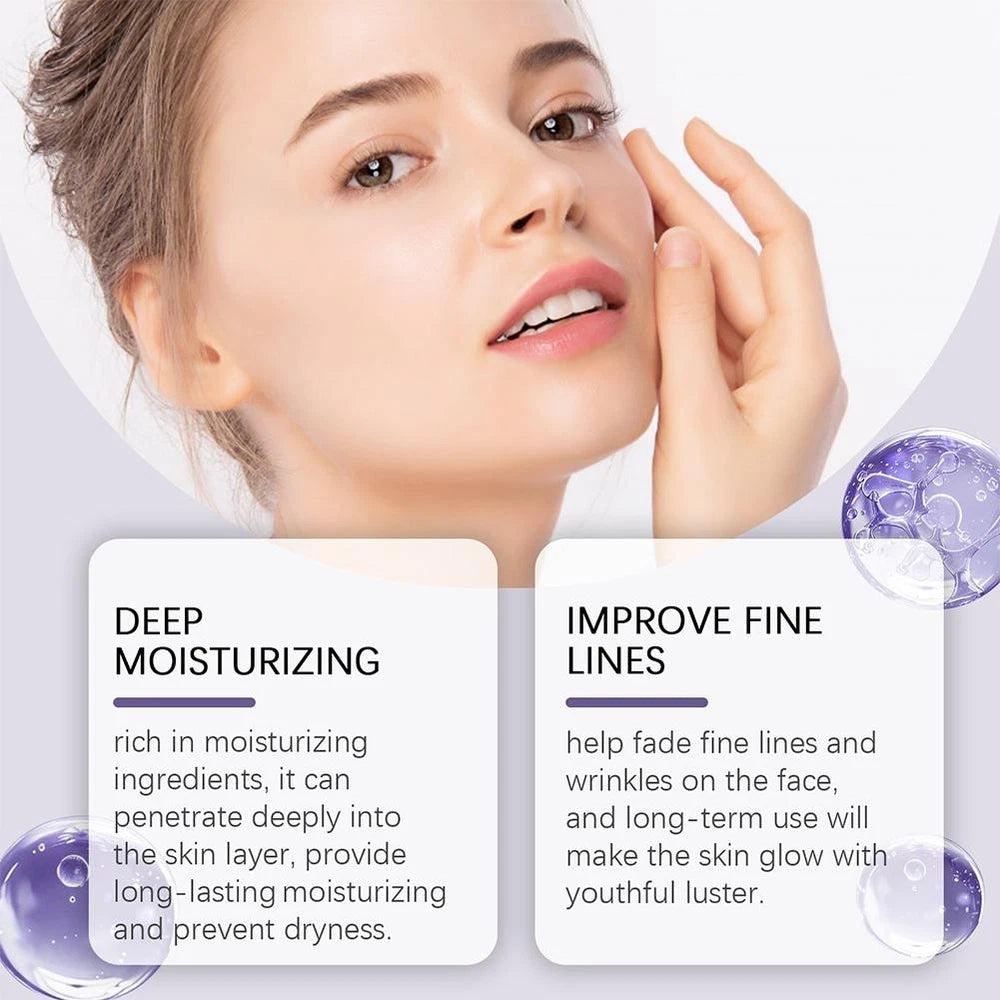 Face Lift Cream Serum Anti Ageing Moisturiser Hyaluronic Acid Added Tighte *