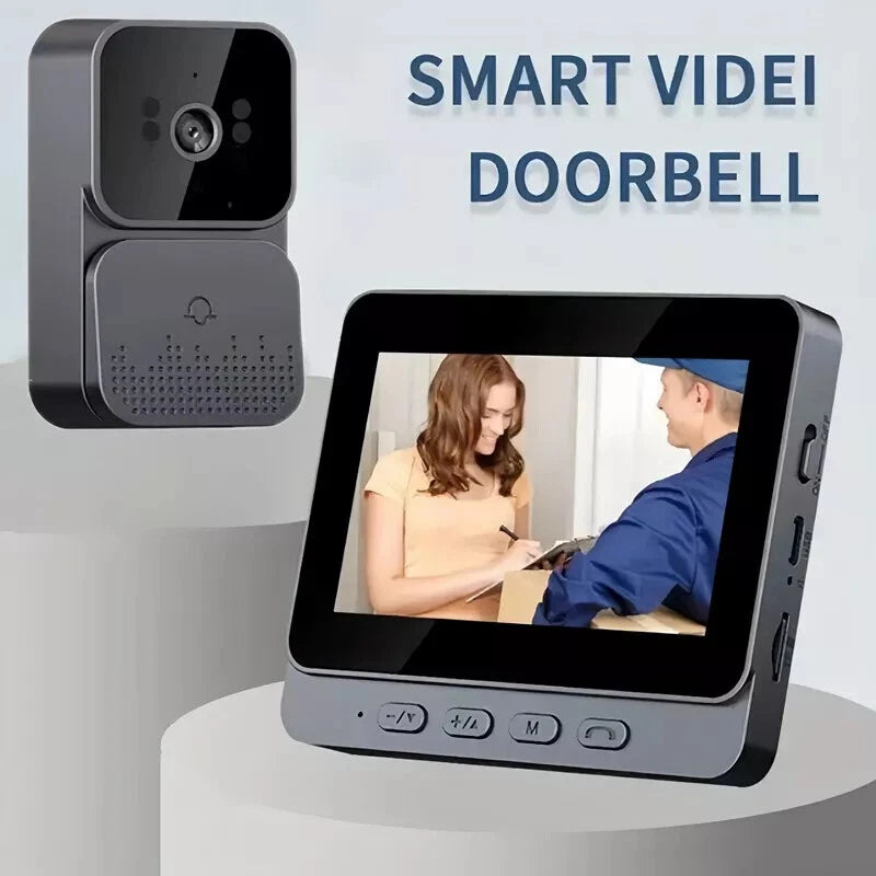 Wireless WiFi Video Doorbell Smart Phone Camera Door Bell Ring Intercom Security