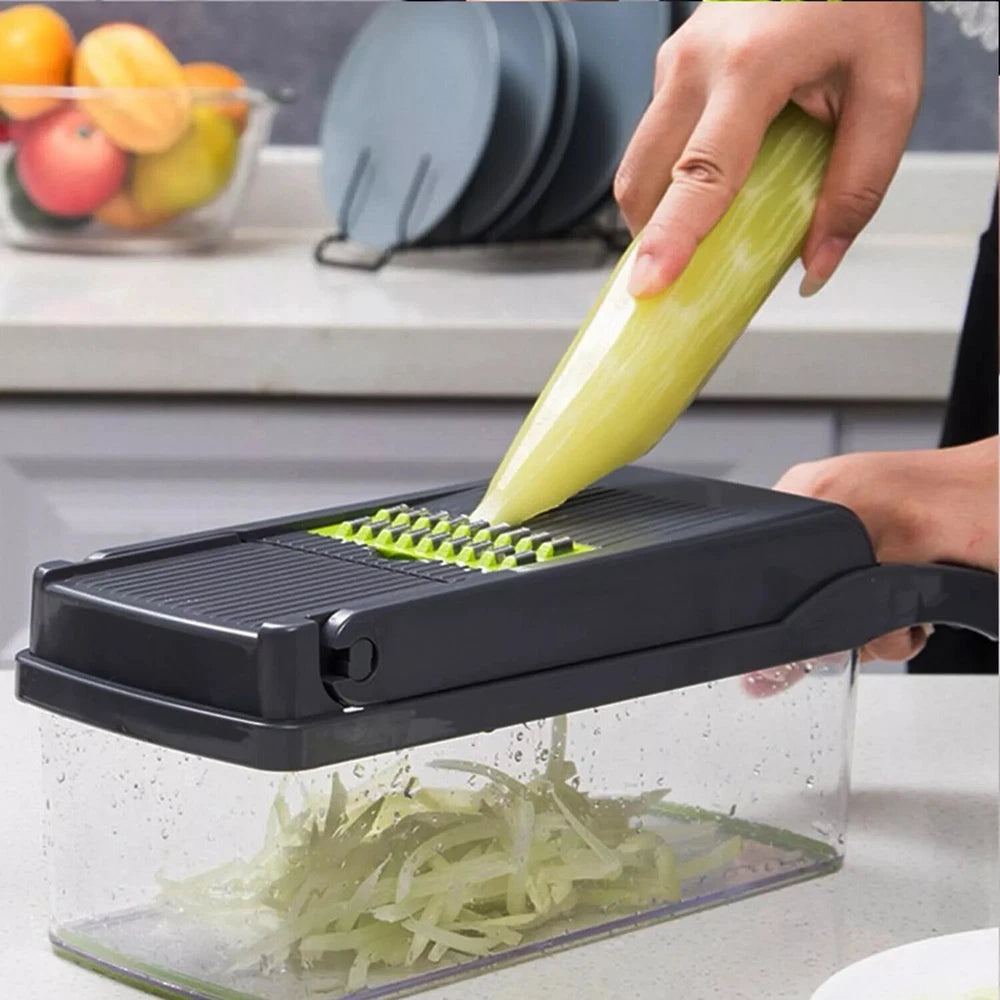 Vegetable Chopper Salad Fruit Vegetable Food Chopper Slicer Cutter Dicer Kitchen
