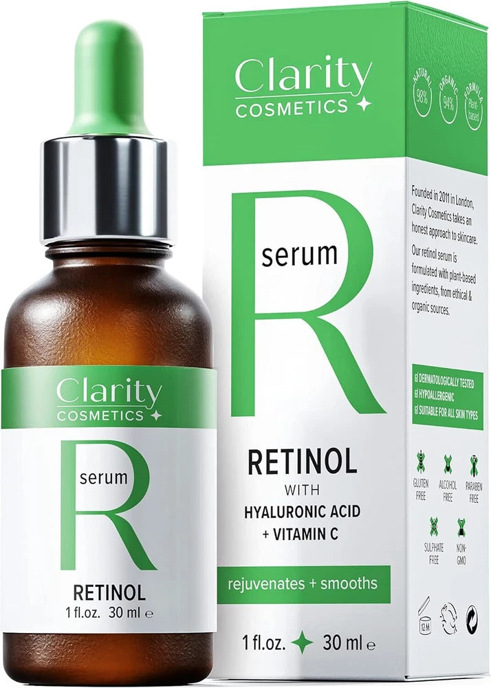 Retinol Face Lift Serum cream + Vitamin C  Hyaluronic Acid Anti Ageing Wrinkle