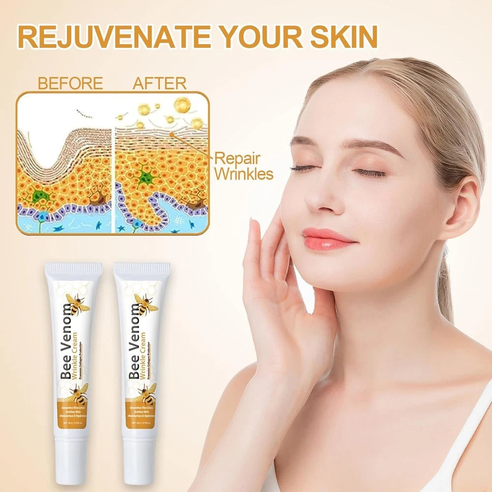 Face Lift Cream Wrinkle Firming Skin Tightening Anti Ageing Moisturizer 2 Pcs