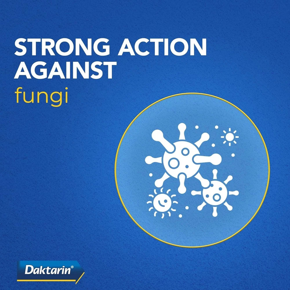 Daktarin Aktiv Cream -  Athlete's Foot & Fungal Infection Cream - 15g