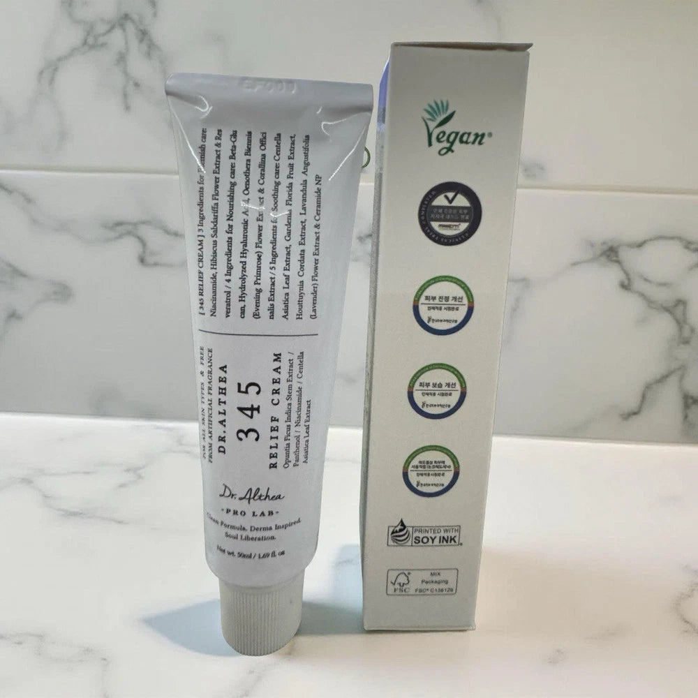 Dr. Althea 345 Relief Daily Face Moisturizer Cream 50ml 1.69 fl oz  -(US-SELLER)