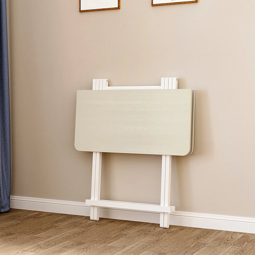 Folding Dining Table Wood Small Coffee Side Table Kitchen Home Office Furniture