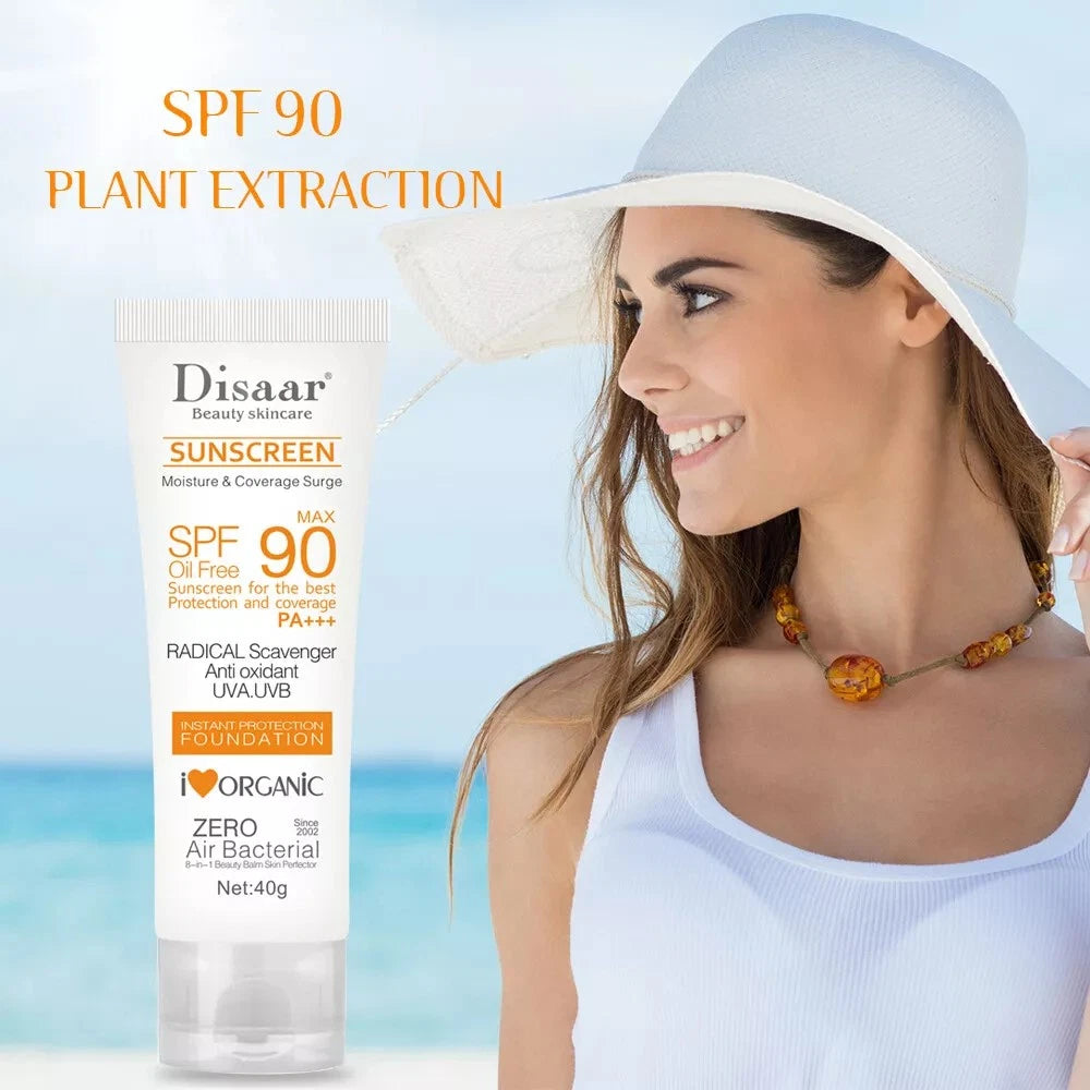 SPF 90 Facial Body Sunscreen Whitening Sun Cream Sunblock Skin Protective FI5