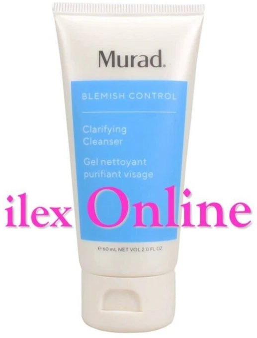 2 x MURAD BLEMISH CONTROL CLARIFYING CLEANSER FACE WASH GEL 60ml = 120ml SEALED