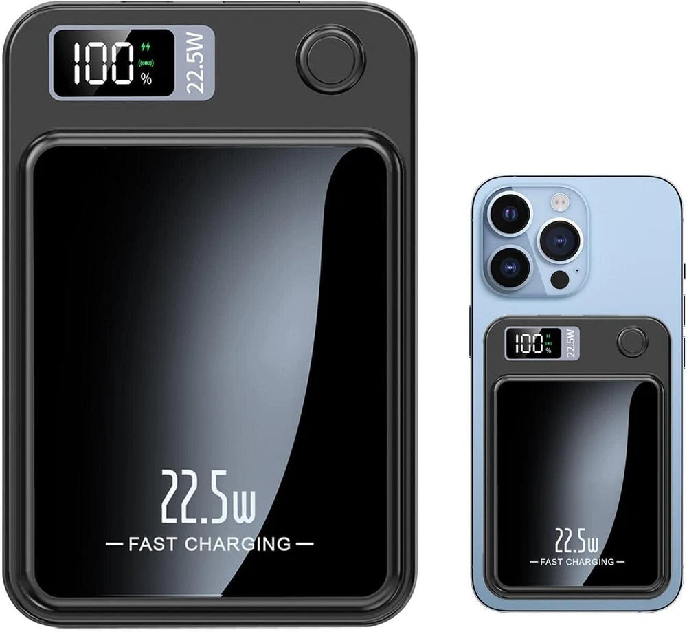 Magsafe Power Bank Wireless Charger Magnetic Battery Pack for iPhone Samsung UK