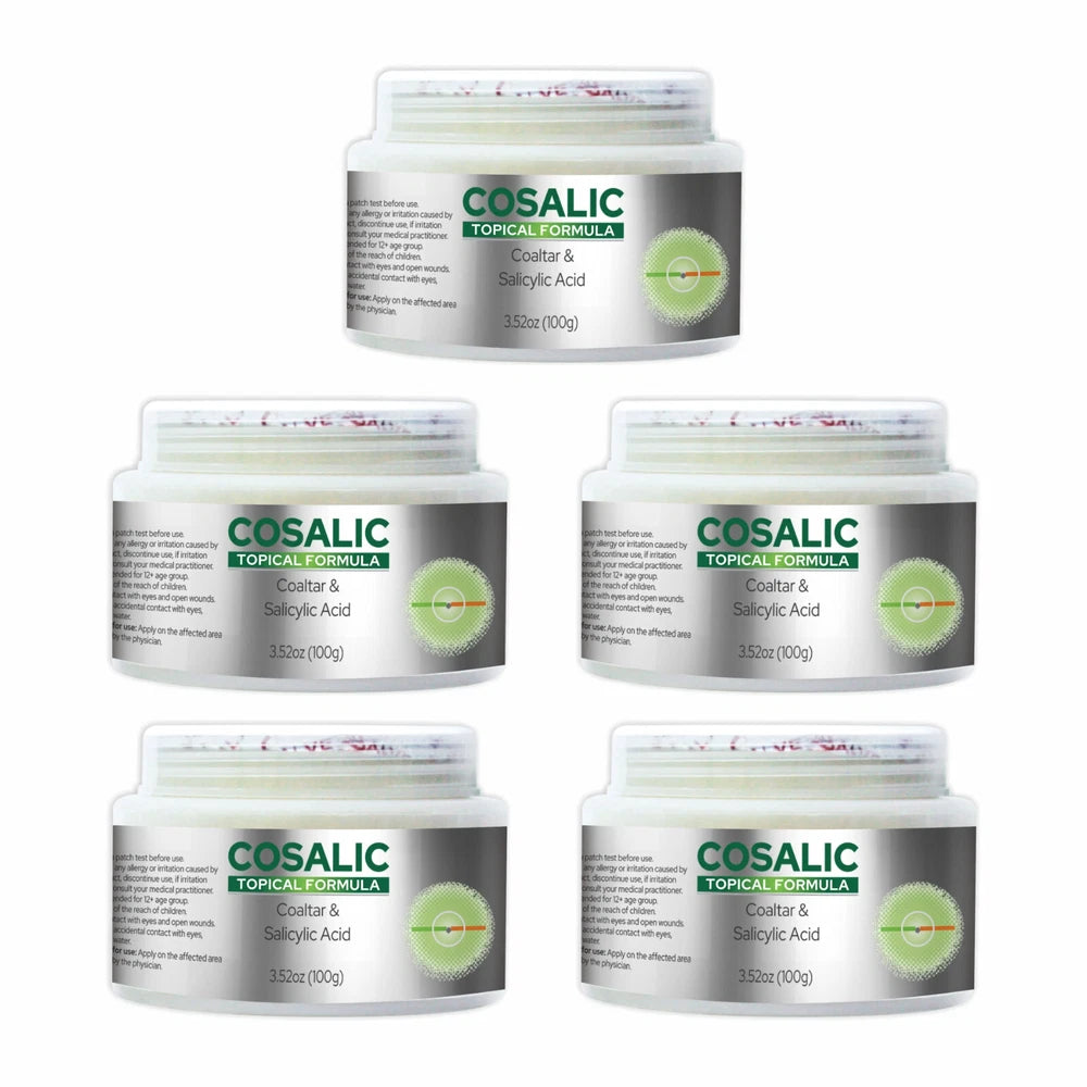 Coal Tar & Salicylic Acid Ointment | 100g/3.52 oz | Psoriasis & Eczema Treatment