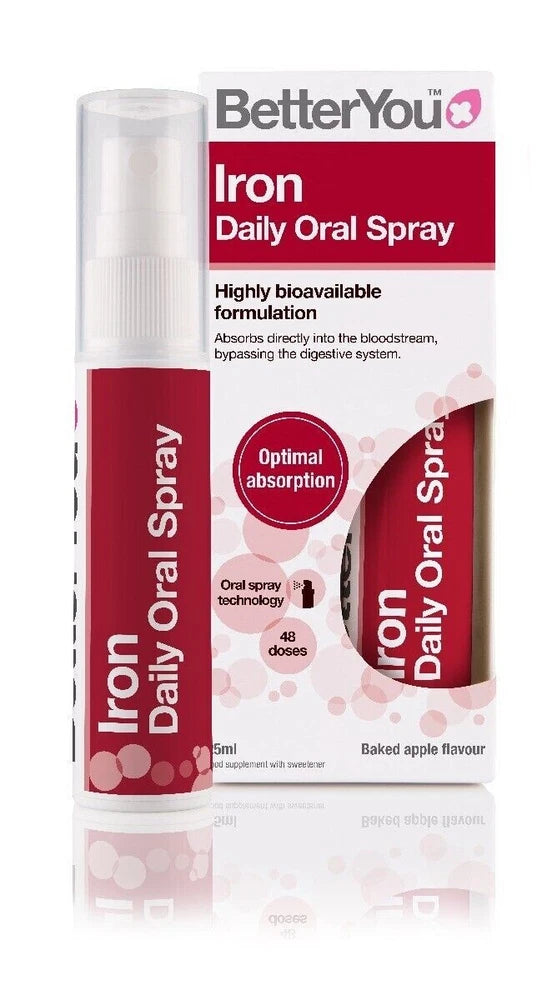 BetterYou Iron Daily Oral Spray - 25ml ( Free Delivery )