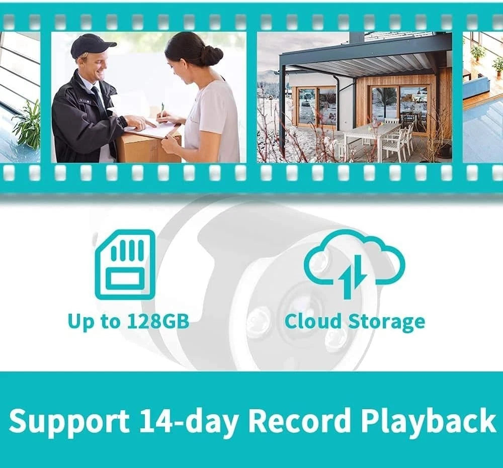 PHONE APP PTZ Wireless Camera Outdoor WIFI IP CCTV Security Camera Smart IR HD