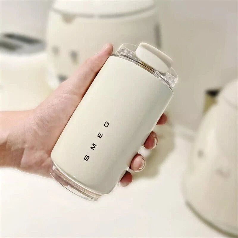 Smeg Coffee Mug Stainless Steel Travel Water Bottle Insulated Cup 8 Colors