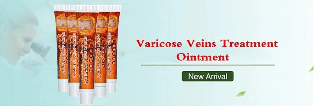 100%Original Vasculitis Blood Circulation Varicose Veins Treatment New Cream 20g