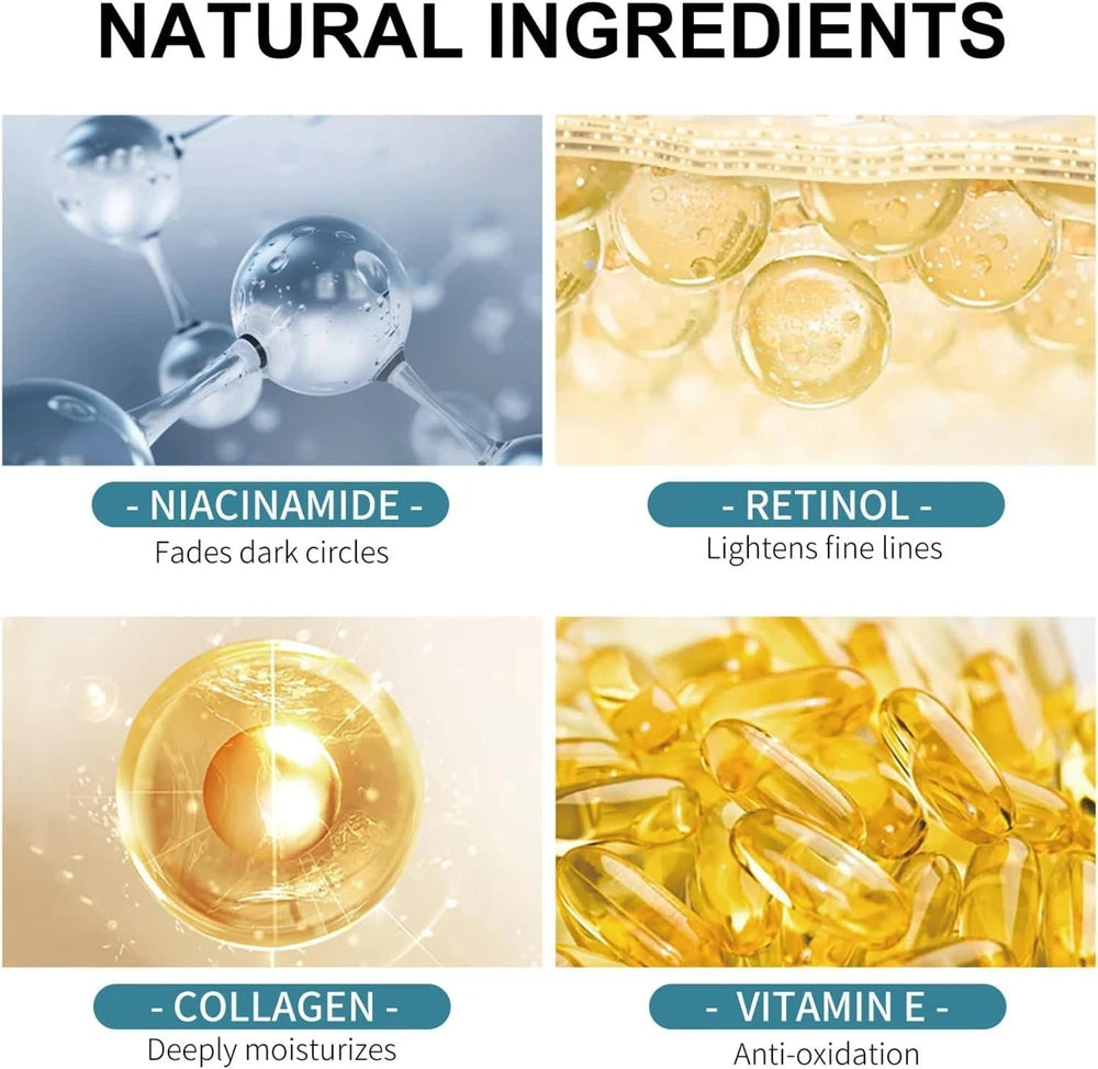 Face Moisturiser Retinol Cream, Anti Aging Face Cream with Collagen Hyalur