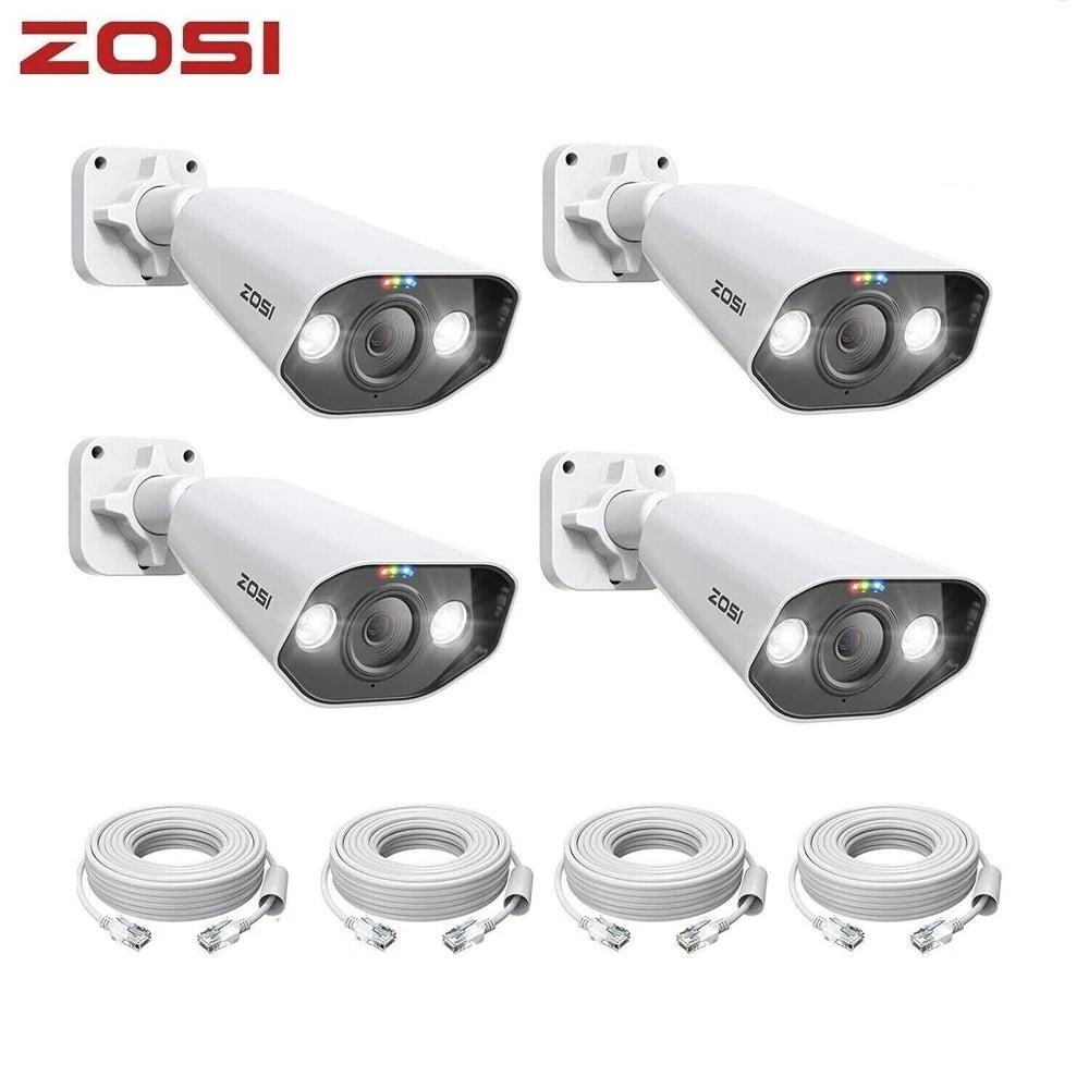 CAMERA POE CCTV 5MP HD IR Security Camera System 4K NVR Home Surveillance Outdoor