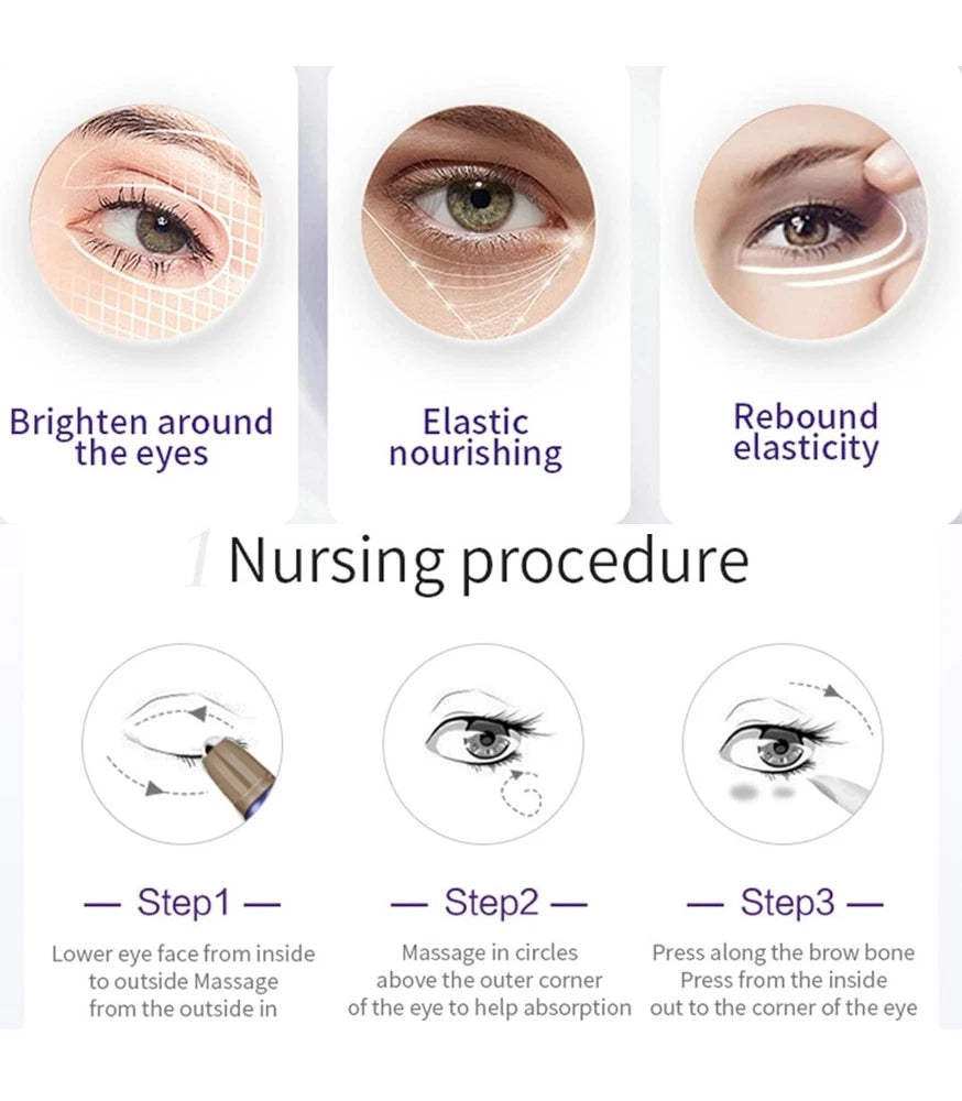 Eye Cream, Eye Cream for Dark Circles and Puffy Eyes, Hydrating and Firming